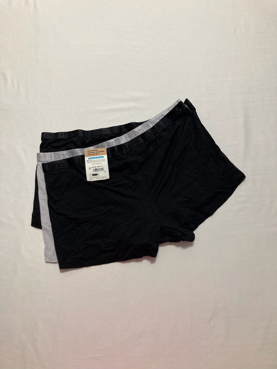 HANES 3-pack ComfortBlend Stretch X-Temp Boyshorts MULTICOLOR XL