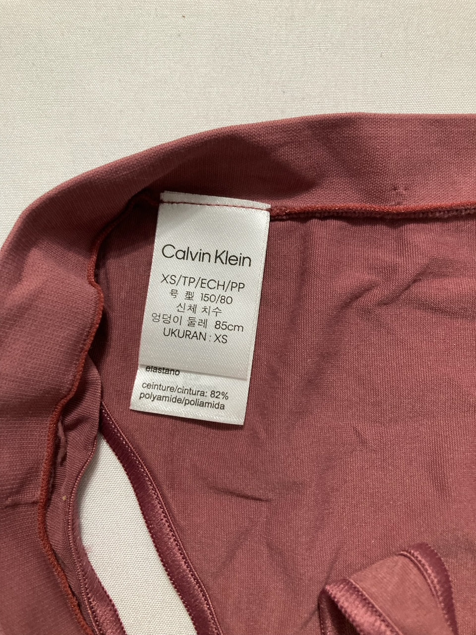 CALVIN KLEIN Bonded Flex Bikini CRUSHED BERRY XS