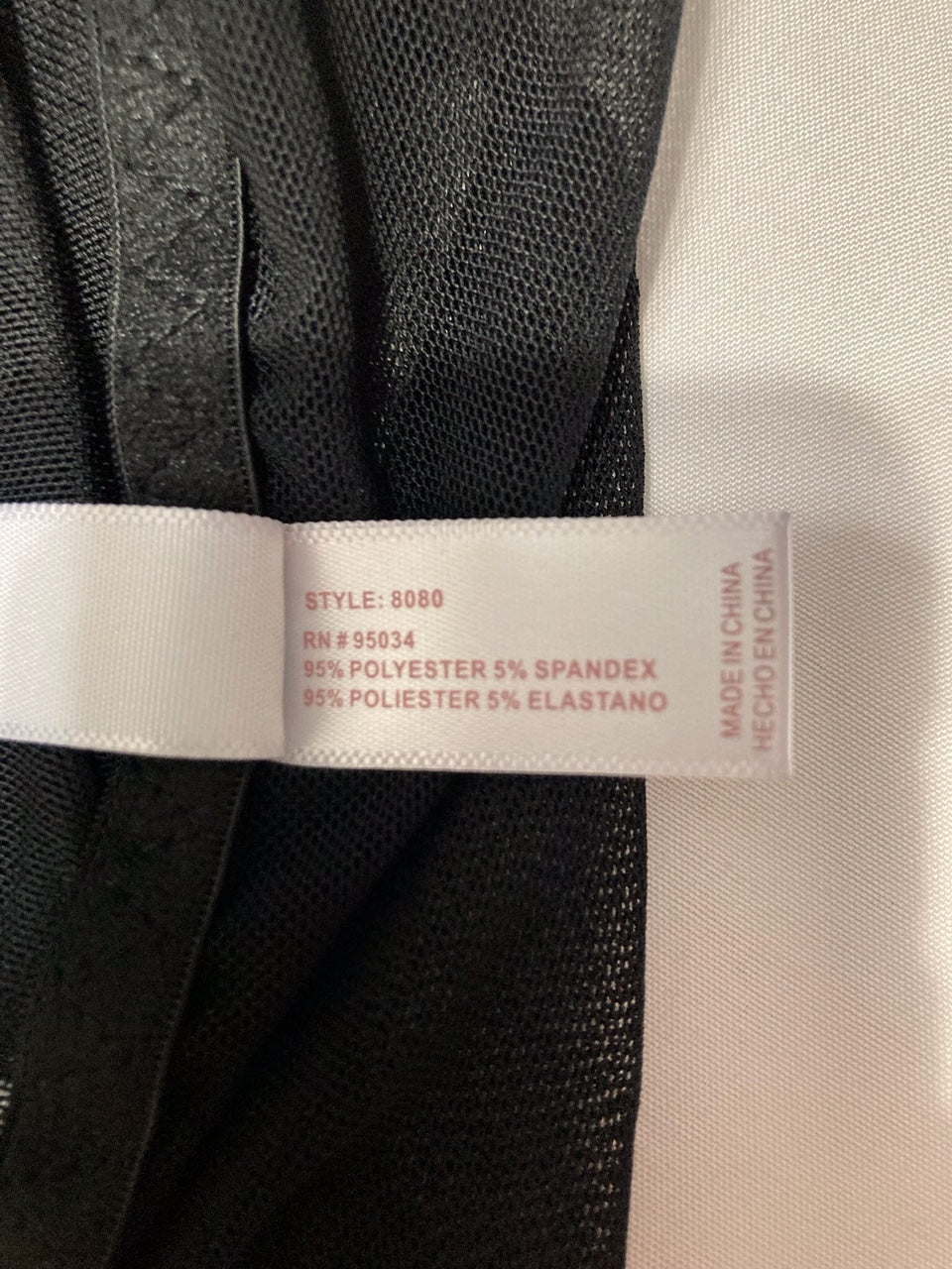 ICOLLECTION Madison Babydoll Lingerie with panties BLACK XL