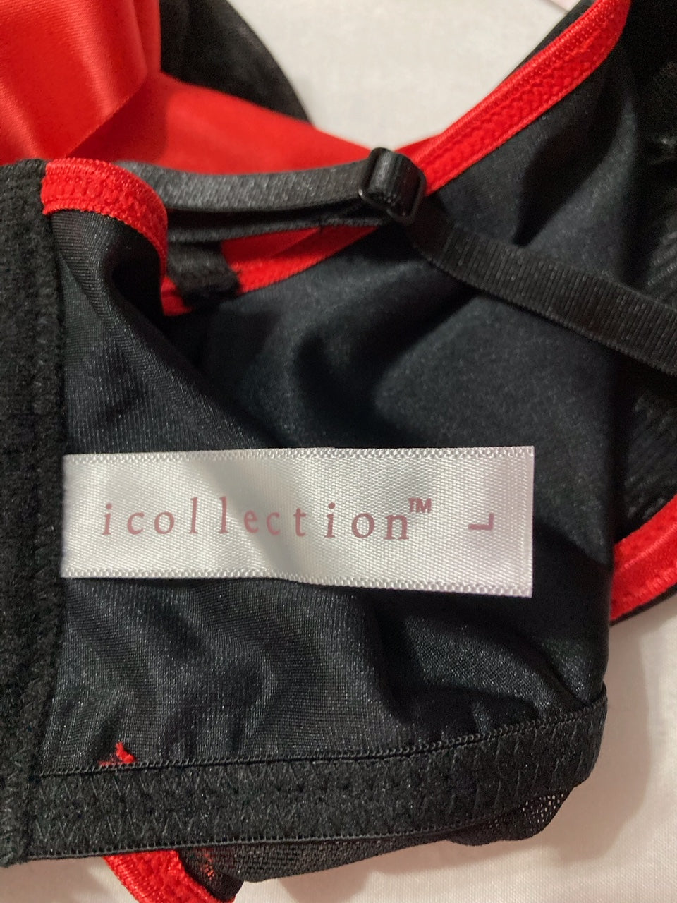 ICOLLECTION Unwrap Me Open Cup Babydoll, Christmas Babydoll BLACK L