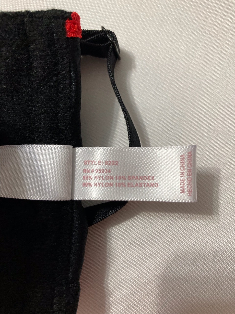 ICOLLECTION Unwrap Me Open Cup Babydoll, Christmas Babydoll BLACK L