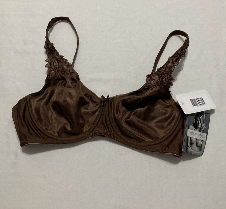 DOMINIQUE Minimizer Bra Seamless Full Figure Underwire Lingerie CHOCOLATE 34B