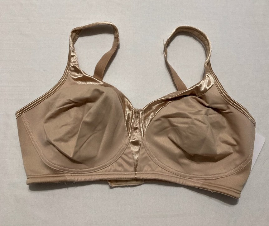 PLAYTEX Wireless Bra 18 Hour Plus-Size T-Shirt Bras Available Smoothing NUDE 38D