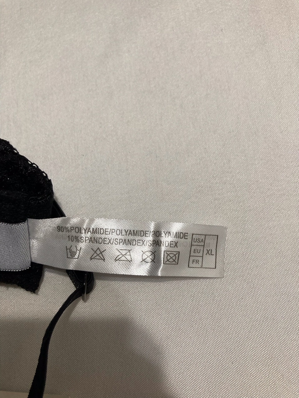 OH LA LA CHERI Dress lingerie babydoll BLACK XL