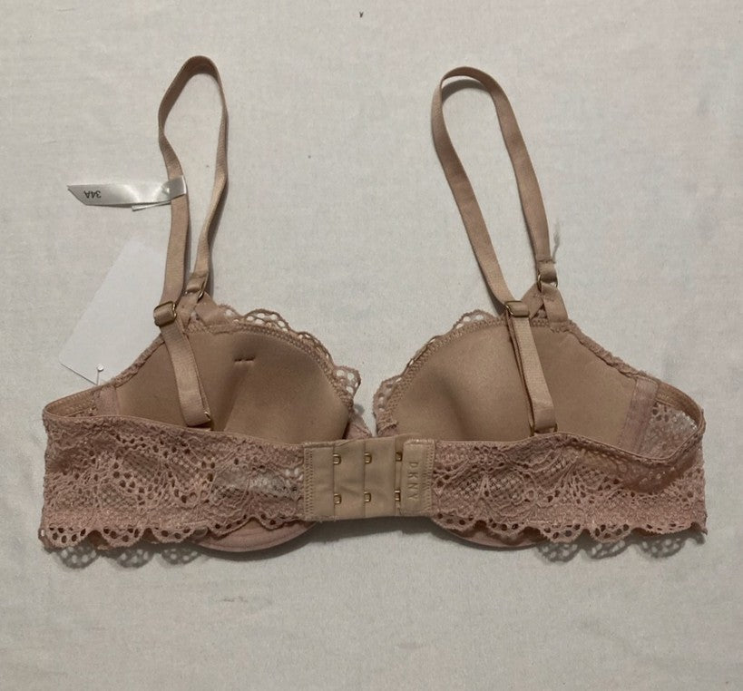 DKNY Superior Lace Balconette Bra ROSE 34A