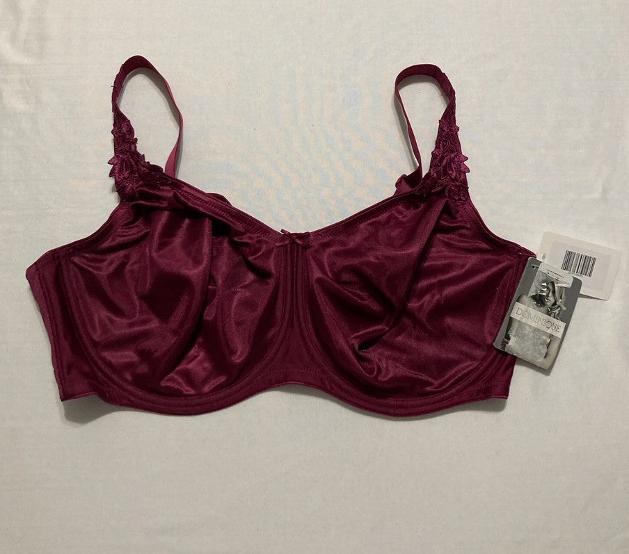 DOMINIQUE Mystique Minimizer Bra Seamless Full Figure Underwire PURPLE 40F