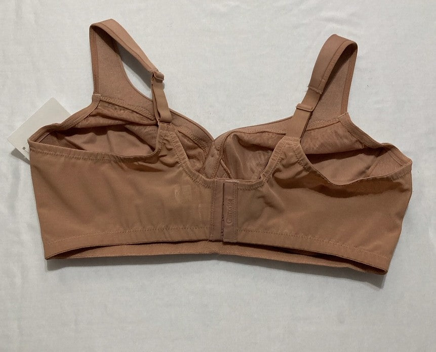 GLAMORISE Plus Size MagicLift Natural Support Bra Wirefree CAFÉ 44DD