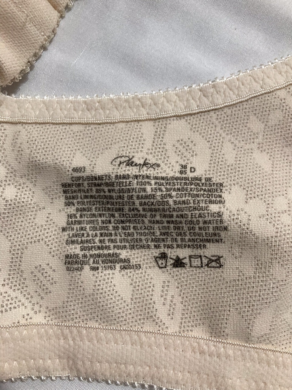 PLAYTEX Wireless Bra, 18 Hour Plus-Size Bras Available, Full Coverage BEIGE 38D