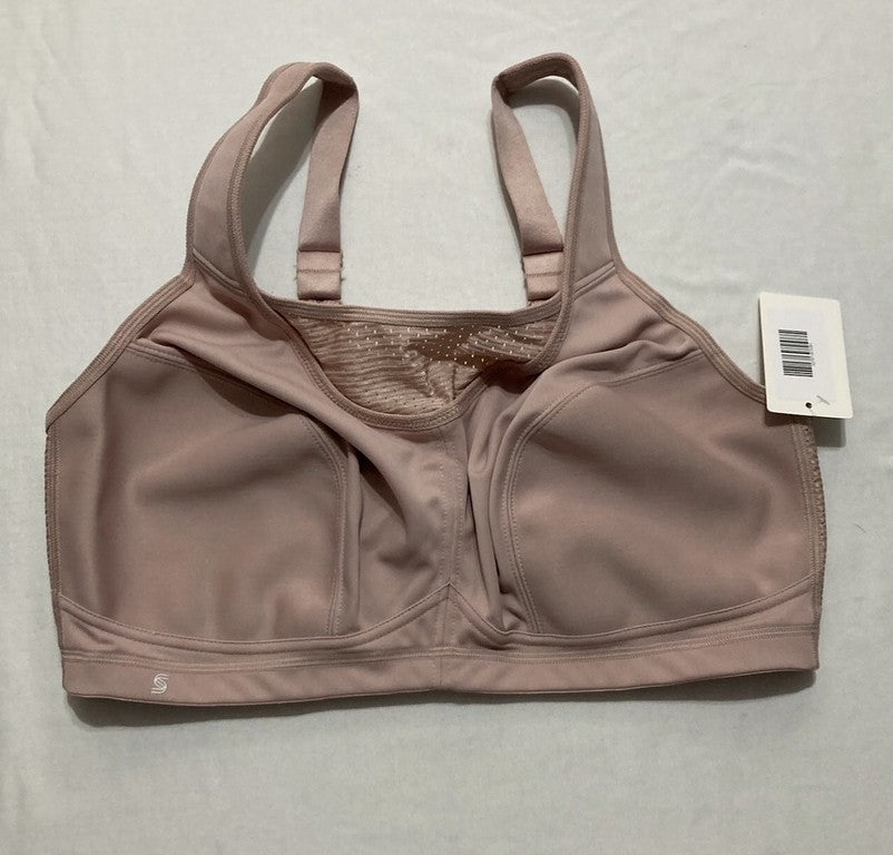 GLAMORISE Plus Size No-Bounce Camisole Sports Bra Wirefree ROSE 40D
