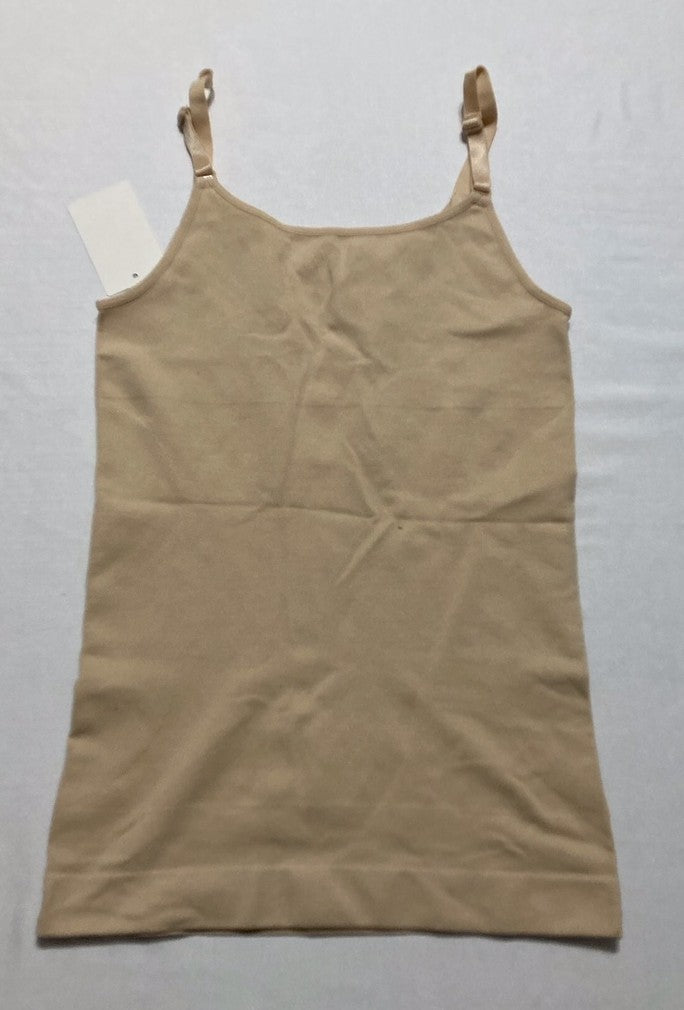 SHAPERMINT Essentials All Day Every Day Scoop Neck Camisole BEIGE M