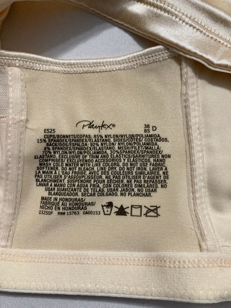 PLAYTEX Wireless Bra, 18 Hour Plus-Size Bra LIGHT BEIGE 38D