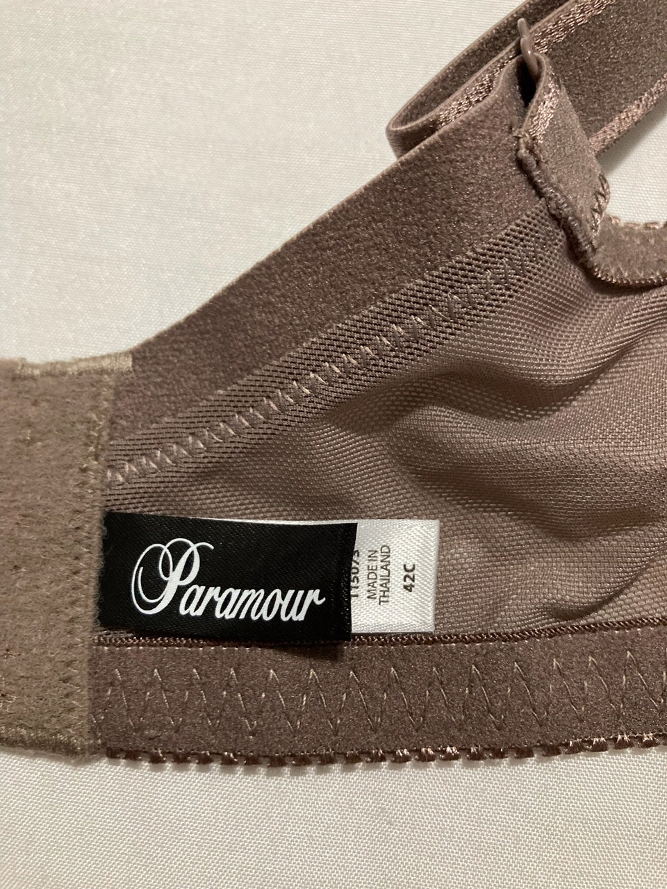 FELINA Paramour Peridot Lace Full Coverage Unlined Bra MINK 42C