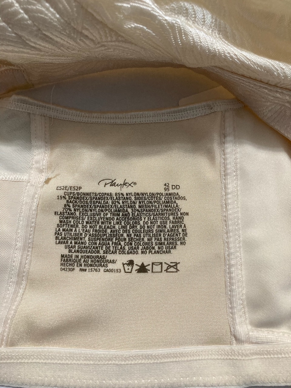 PLAYTEX Wireless Bra, 18 Hour Plus-Size Bra LIGHT BEIGE 42DD