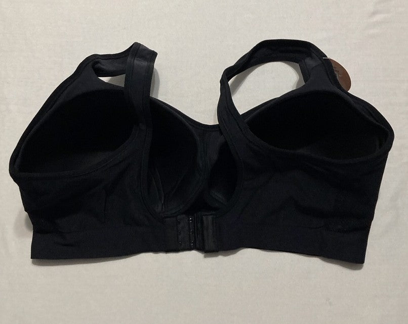 SHAPERMINT Essentials Daily Comfort Wireless Contour Bra BLACK 4XL