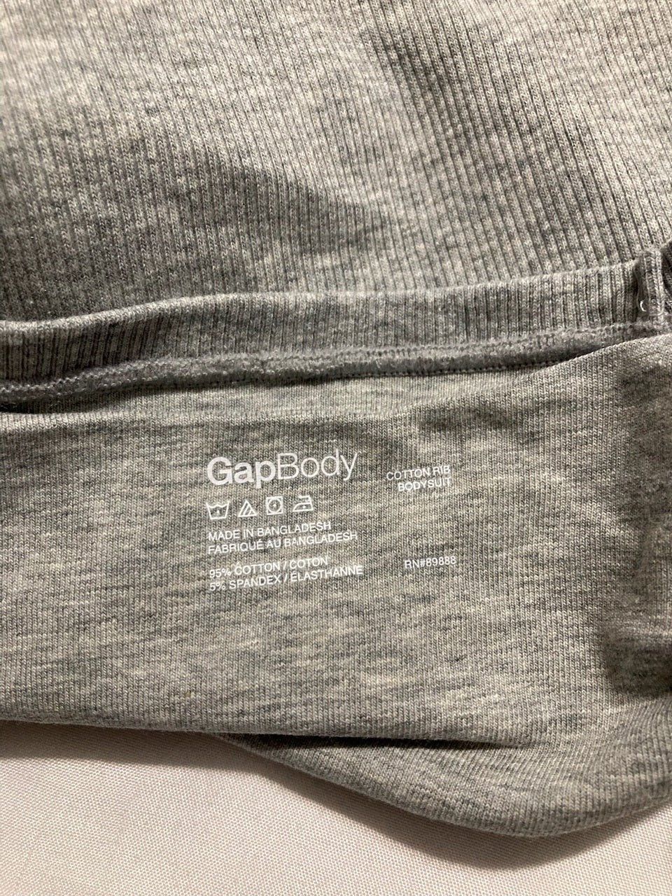 Gap GapBody Logo Comfort Thong Bodysuit