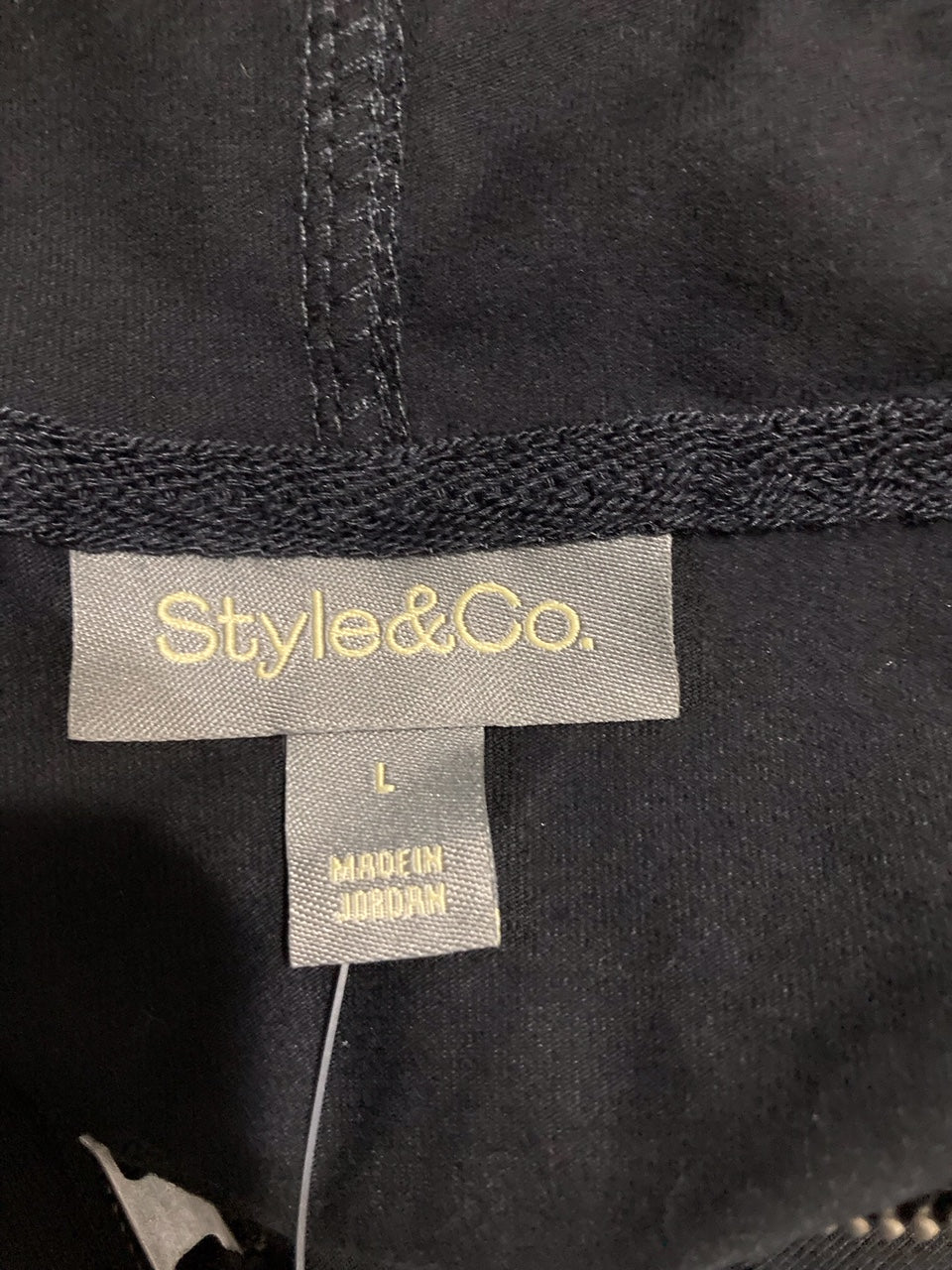 ESS JKT Jacket unisex long sleeve BLACK L