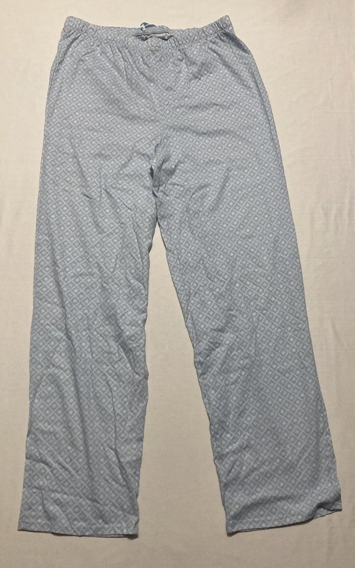 CHARTER CLUB 2-Pc. Long-Sleeve Pajamas Set BLUE S