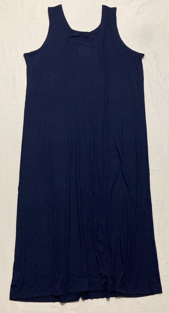 STATE OF DAY Full Length Night Gowns NAVY 2X
