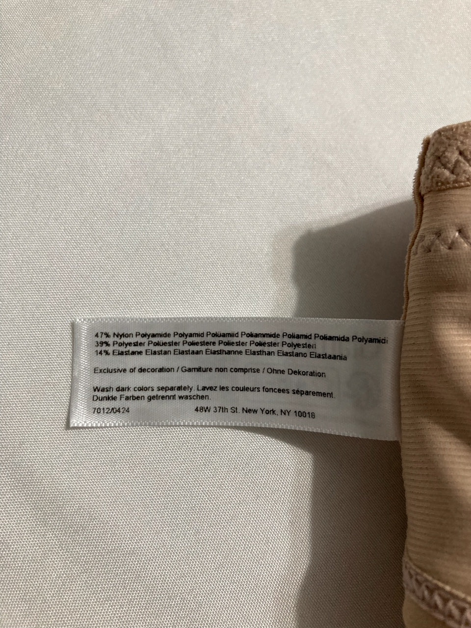 GLAMORISE Full Figure High Impact Wonderwire Sports Bra Underwire CAFÉ 34F