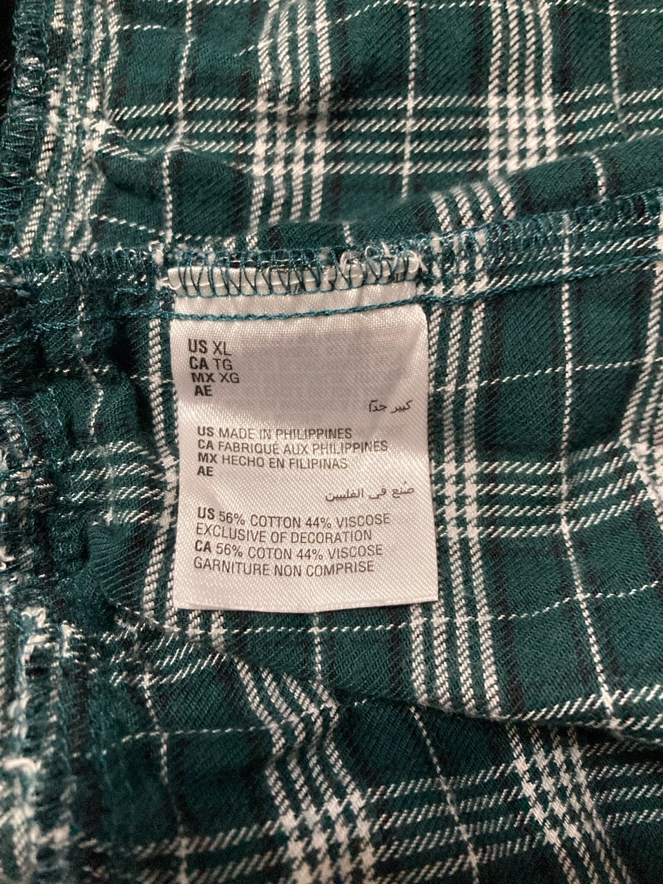 CHARTER CLUB Dress Relaxed GREEN XL