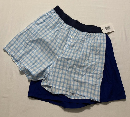 CLUB ROOM Pull On Shorts pack 2 ASSORTED S