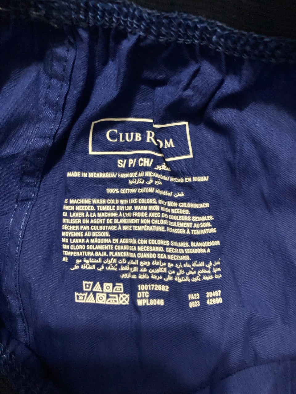 CLUB ROOM Pull On Shorts pack 2 ASSORTED S