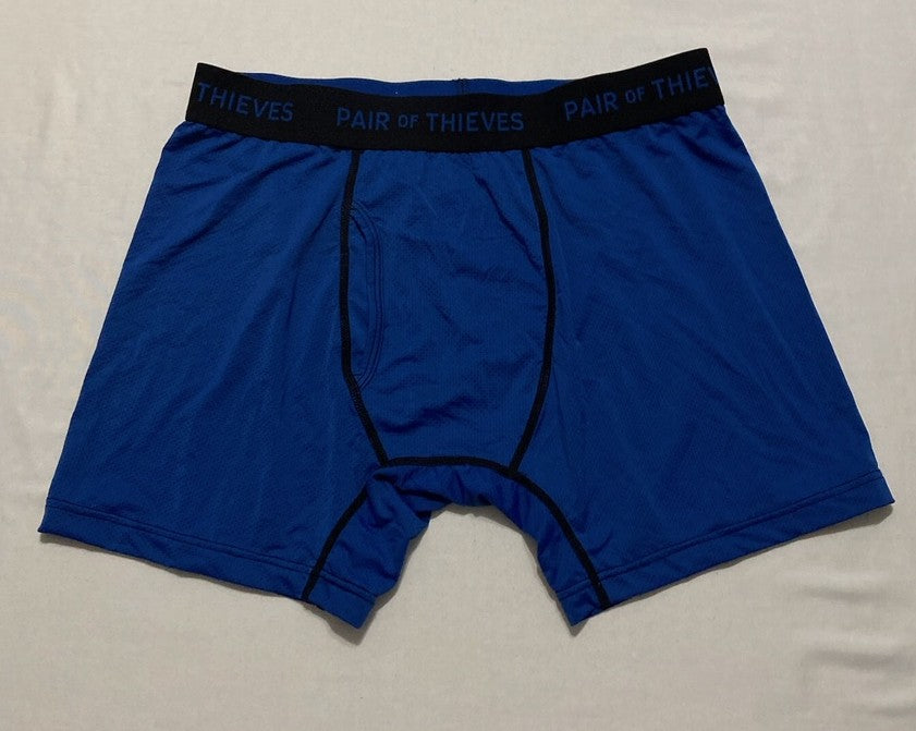 PAIR OF THIEVES SuperFit Boxer Briefs for Men NAVY S