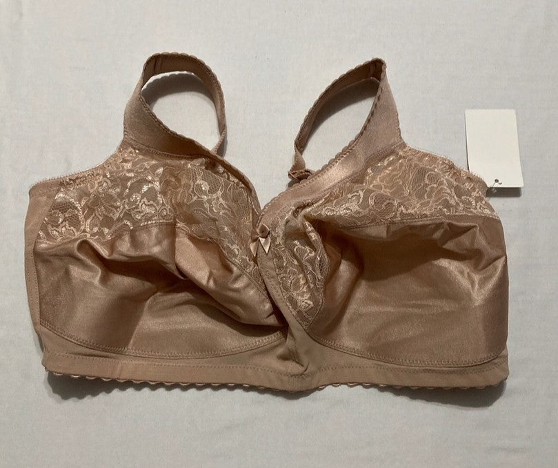 GLAMORISE Full Figure MagicLift Original Support Bra Wirefree BEIGE 40H