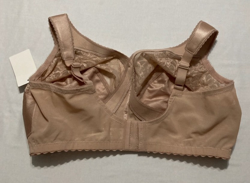 GLAMORISE Full Figure MagicLift Original Support Bra Wirefree BEIGE 40H