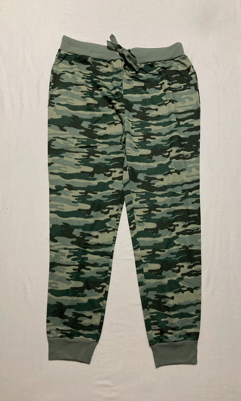 ALI+ANDI Pajama set Green Long Sleeve Top & Bottom Pant Loungewear GREEN XL