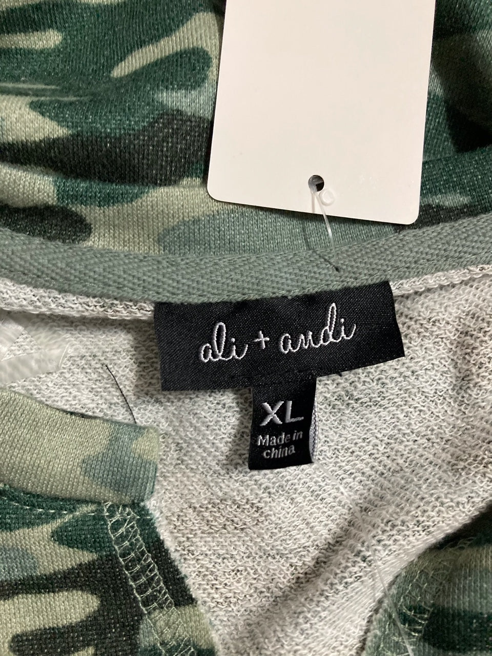 ALI+ANDI Pajama set Green Long Sleeve Top & Bottom Pant Loungewear GREEN XL