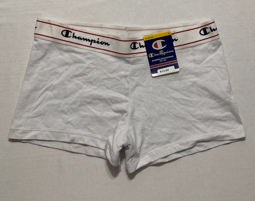 NWD CHAMPION Heritage Boys''hort Underwear WHITE M