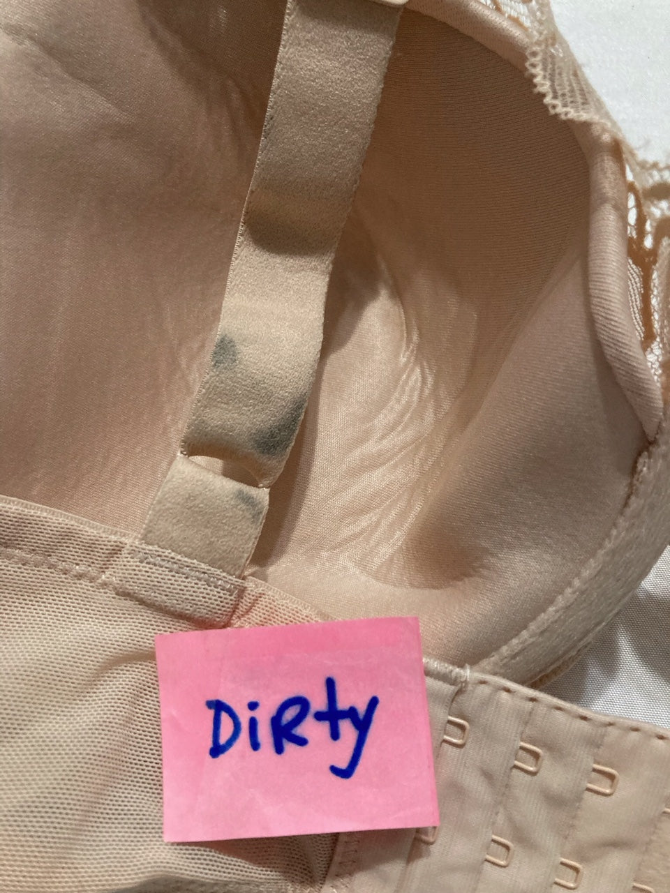 NWD FELINA Plush All Over Lace Underwire Bra BEIGE 34DDD