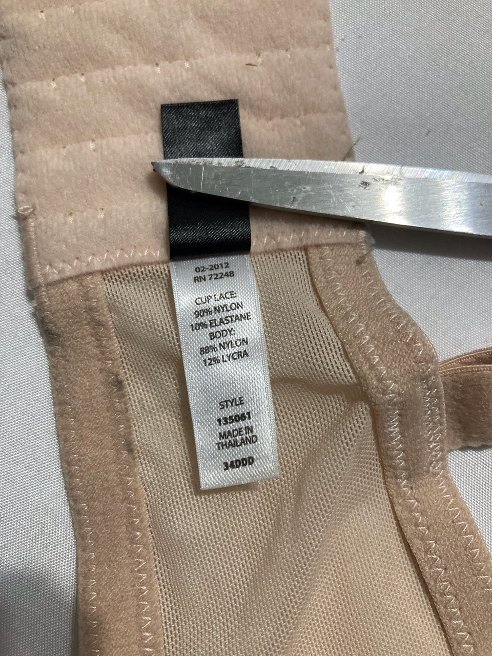 NWD FELINA Plush All Over Lace Underwire Bra BEIGE 34DDD