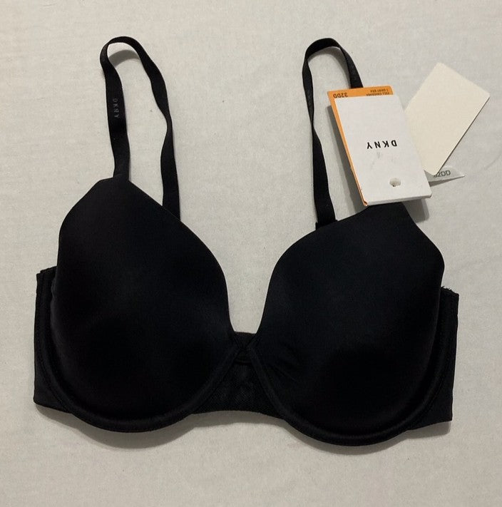 NWD DKNY Litewear Full Coverage T-Shirt Bra BLACK 32DD