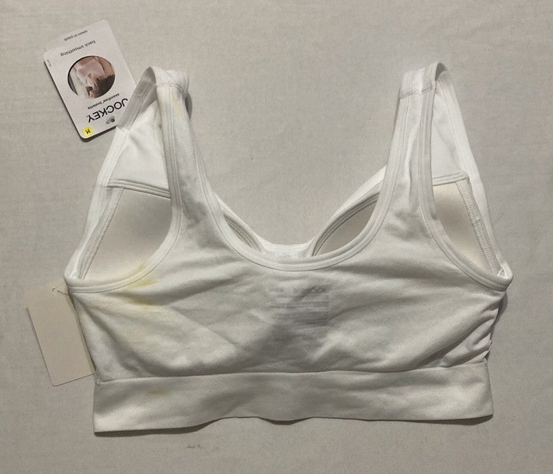 NWD JOCKEY Bra Seamfree Back Smoothing Bralette WHITE M