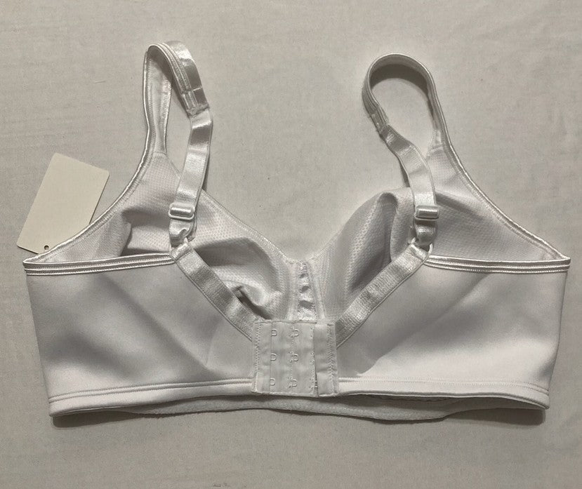 NWD PLAYTEX Wireless Bra 18 Hour Plus-Size T-Shirt Bras WHITE 38D