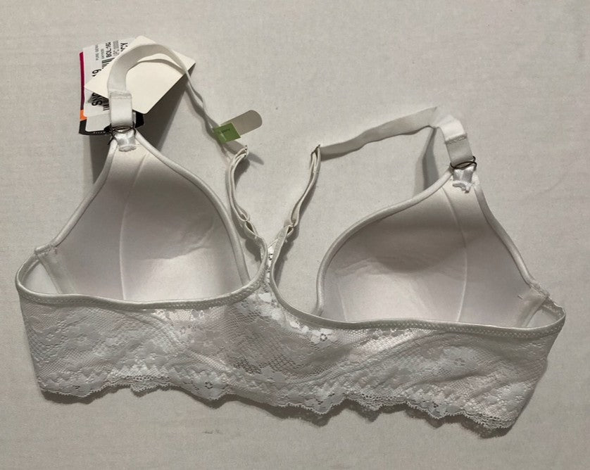 NWD MAIDENFORM Racerback Bra with Shaping & Support Underwire Bras WHITE 34B