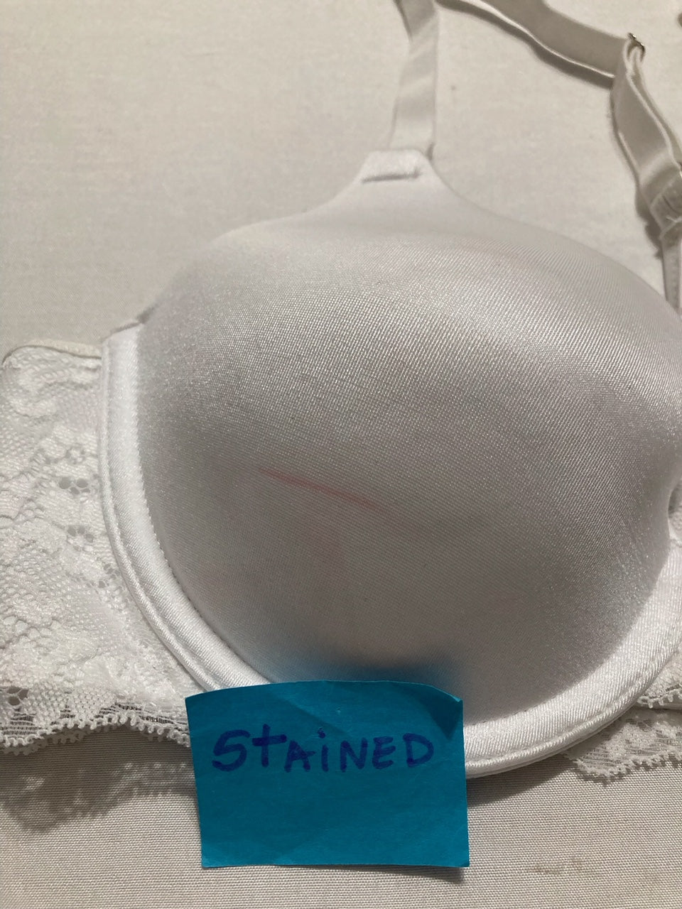 NWD MAIDENFORM Racerback Bra with Shaping & Support Underwire Bras WHITE 34B