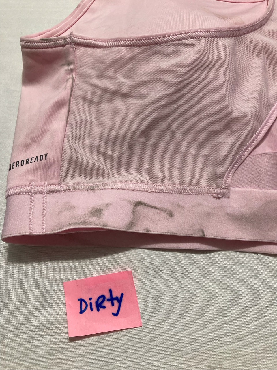 NWD ADIDAS Powerreact Training Medium Support Bra PINK 2X