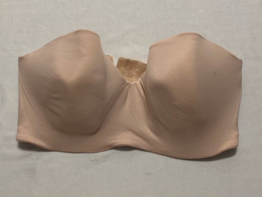 NWD CARNIVAL Seamless Unlined Lace Bandeau ROSE 36DDD