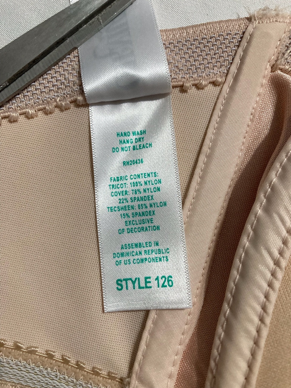 NWD CARNIVAL Seamless Unlined Lace Bandeau ROSE 36DDD