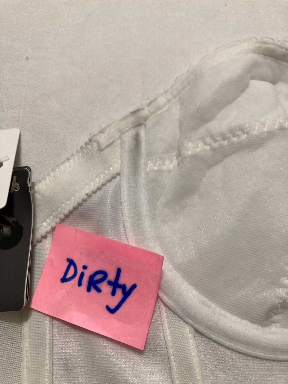 NWD DOMINIQUE Noemi Backless Strapless Balconette Bridal WHITE 32B