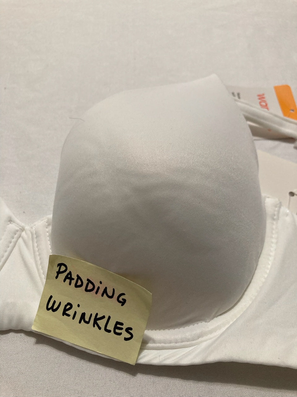 NWD WARNERS Underwire T-Shirt Bra WHITE S