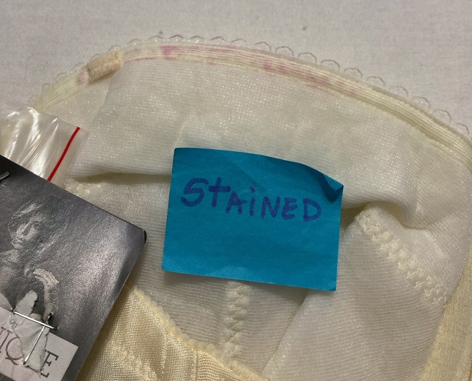 NWD DOMINIQUE Backless Strapless Juliette Satin Longlin IVORY 32DD