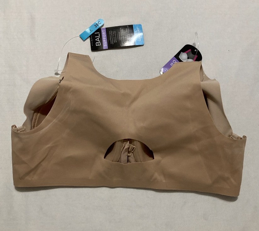 BALI One Smooth U Posture Back Underwire Bra NUDE 38C