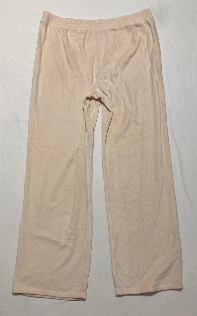 ROUDELAIN 2 PCs Set Velour Long Sleeves Drawstring Mock Neck CRYSTAL GRAY L