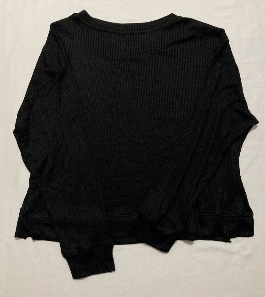 GAP GapBody Long-Sleeve Pajamas top BLACK M