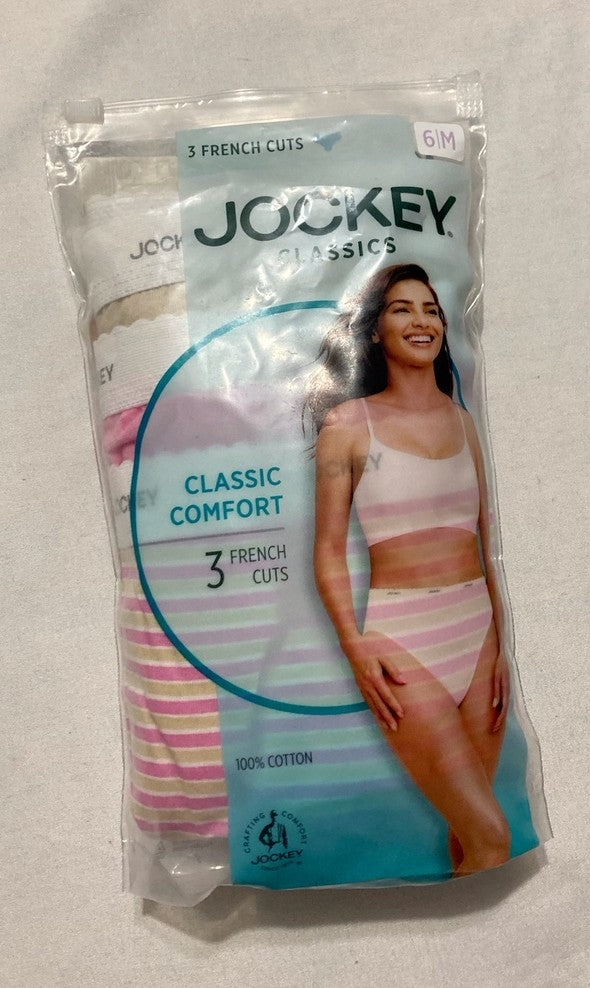 JOCKEY Underwear Classic French Cut - 3 Pack ASSORTED 6