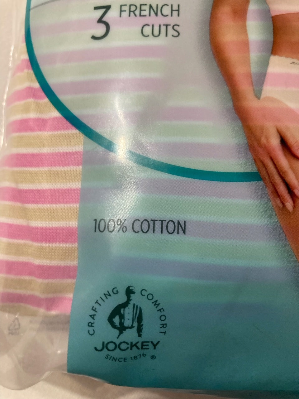 JOCKEY Underwear Classic French Cut - 3 Pack ASSORTED 6